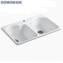 Diverso diseño mate blanco / blanco brillante por encargo moderno fregadero de cocina de europa